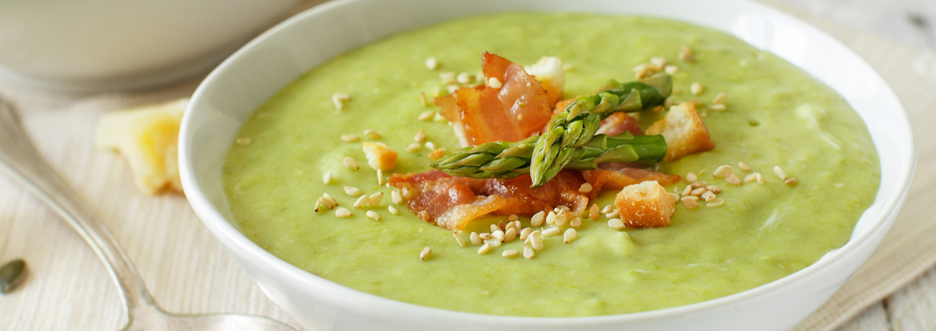 Cremige Spargelsuppe
